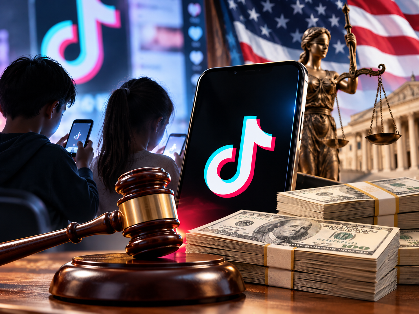 TikTok çocukların kullanımı davasında ABD'de 100 milyon dolara uzlaştı
