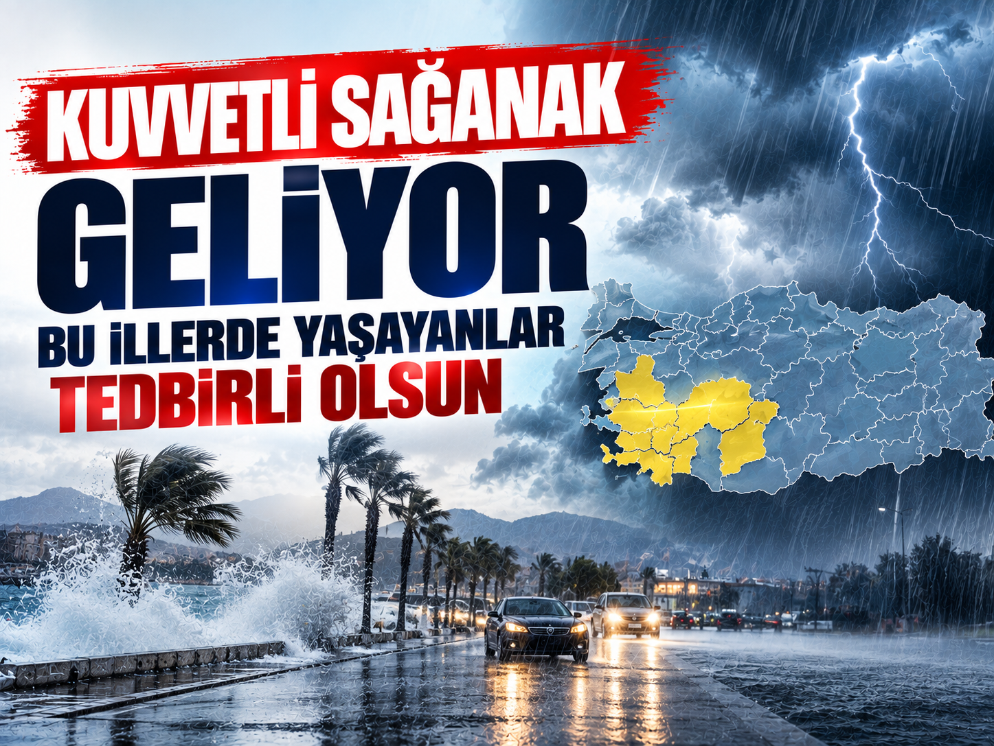 Kuvvetli sağanak geliyor: Bu illerde yaşayanlar tedbirli olsun
