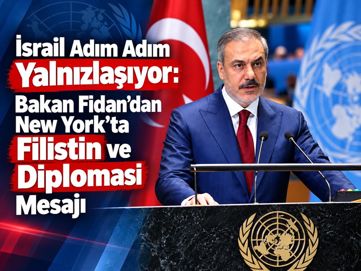 Bakan Fidan New York'ta BM temaslarını değerlendirdi