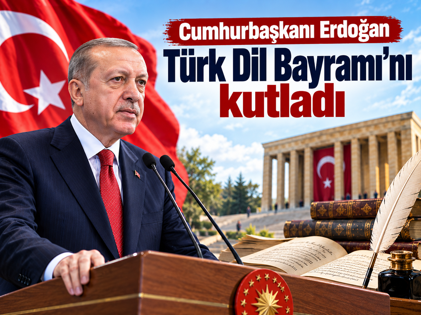 Cumhurbaşkanı Erdoğan Türk Dil Bayramı'nı kutladı