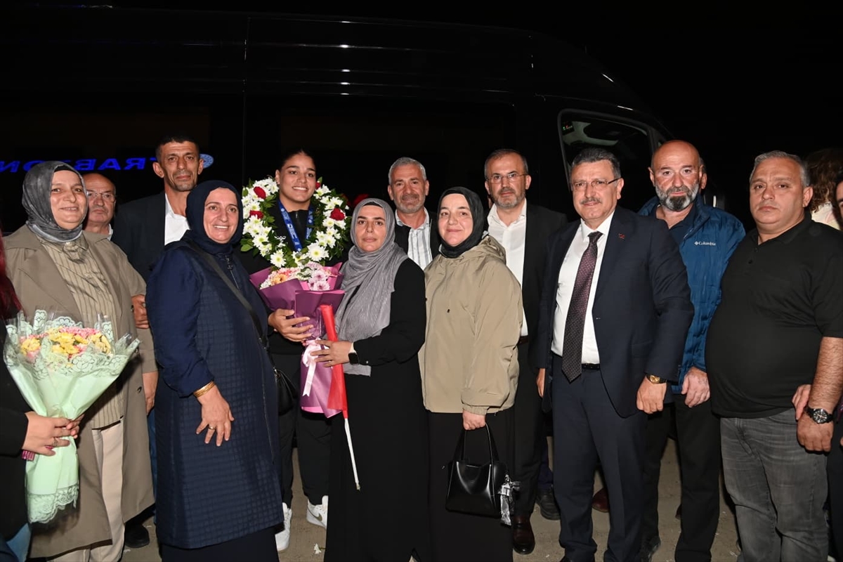 Havvanur Kethüda Trabzon'da coşkuyla karşılandı