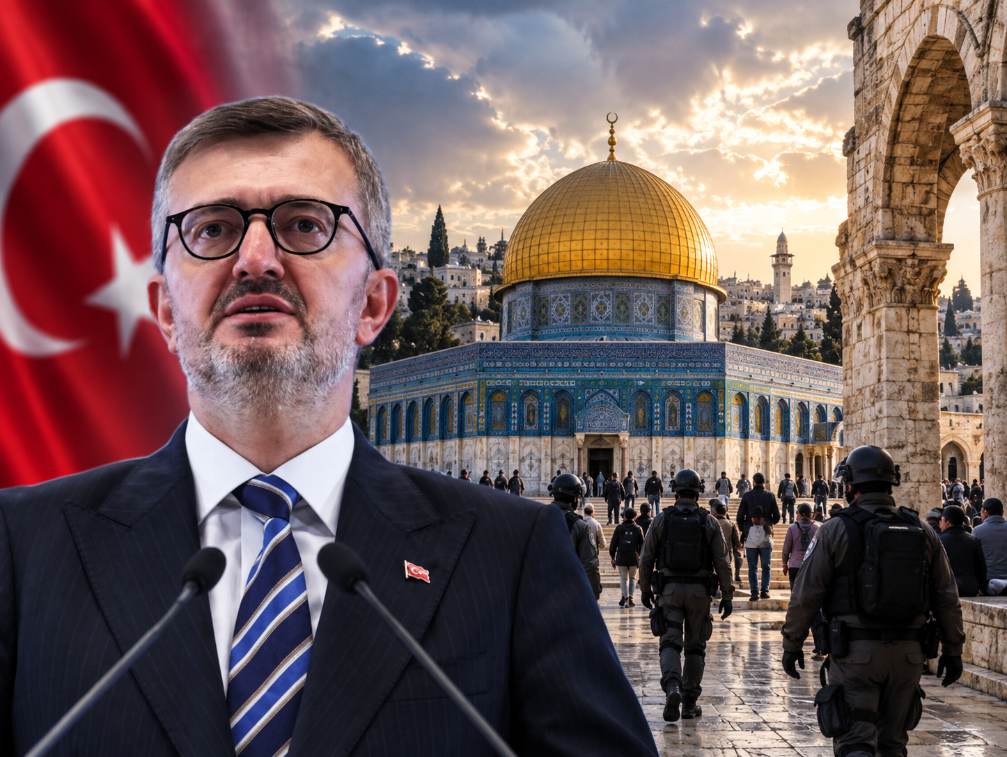 Burhanettin Duran: “Mescid-i Aksa'nın hukukunu savunacağız”