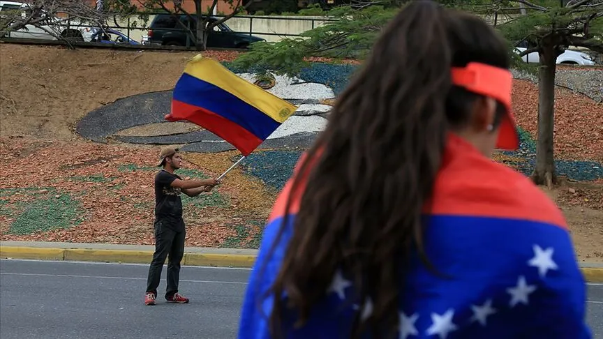 Venezuela'da Machado destekçileri seçim talebiyle gösteri yaptı