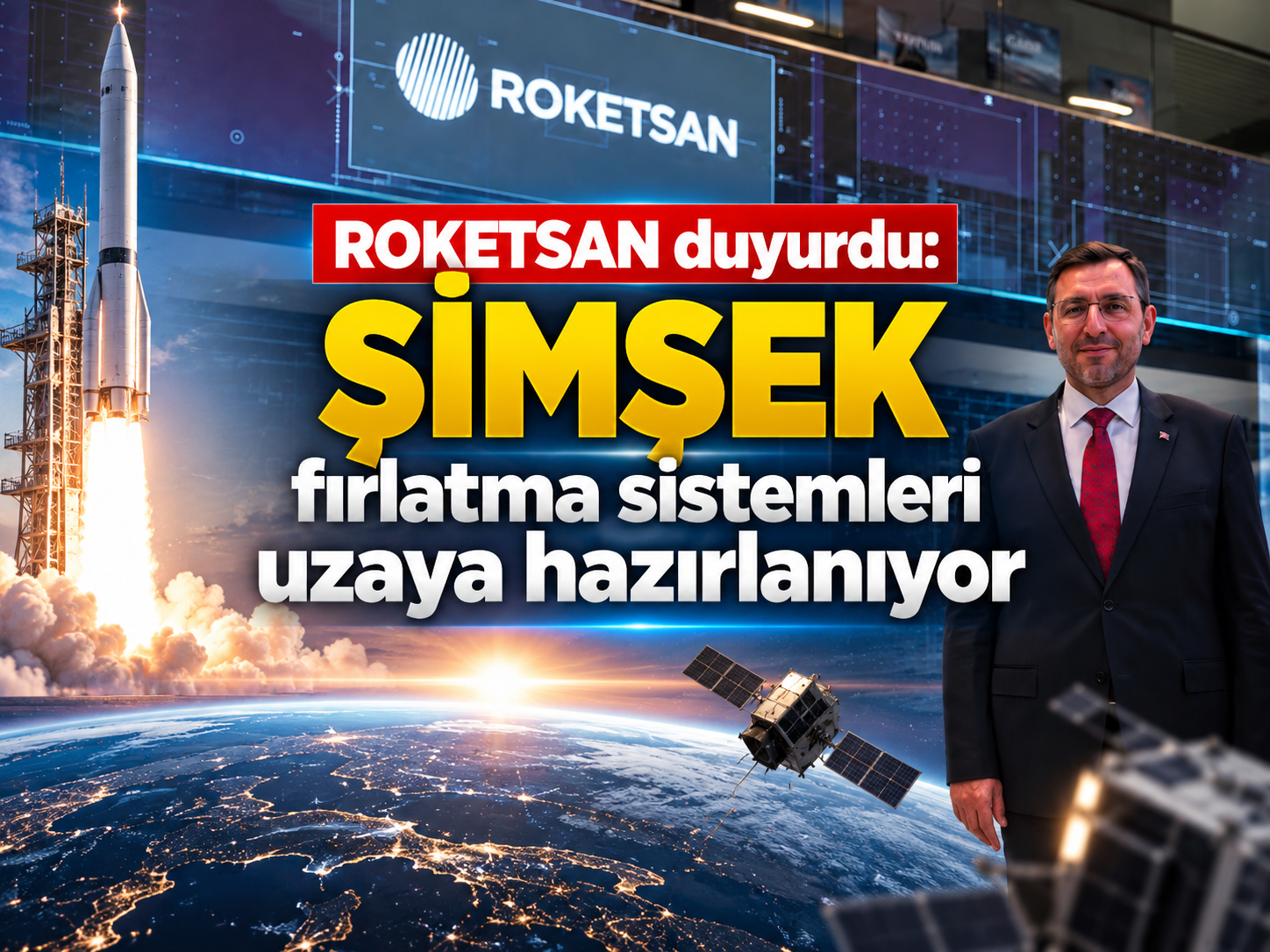 ROKETSAN duyurdu: ŞİMŞEK fırlatma sistemleri uzaya hazırlanıyor