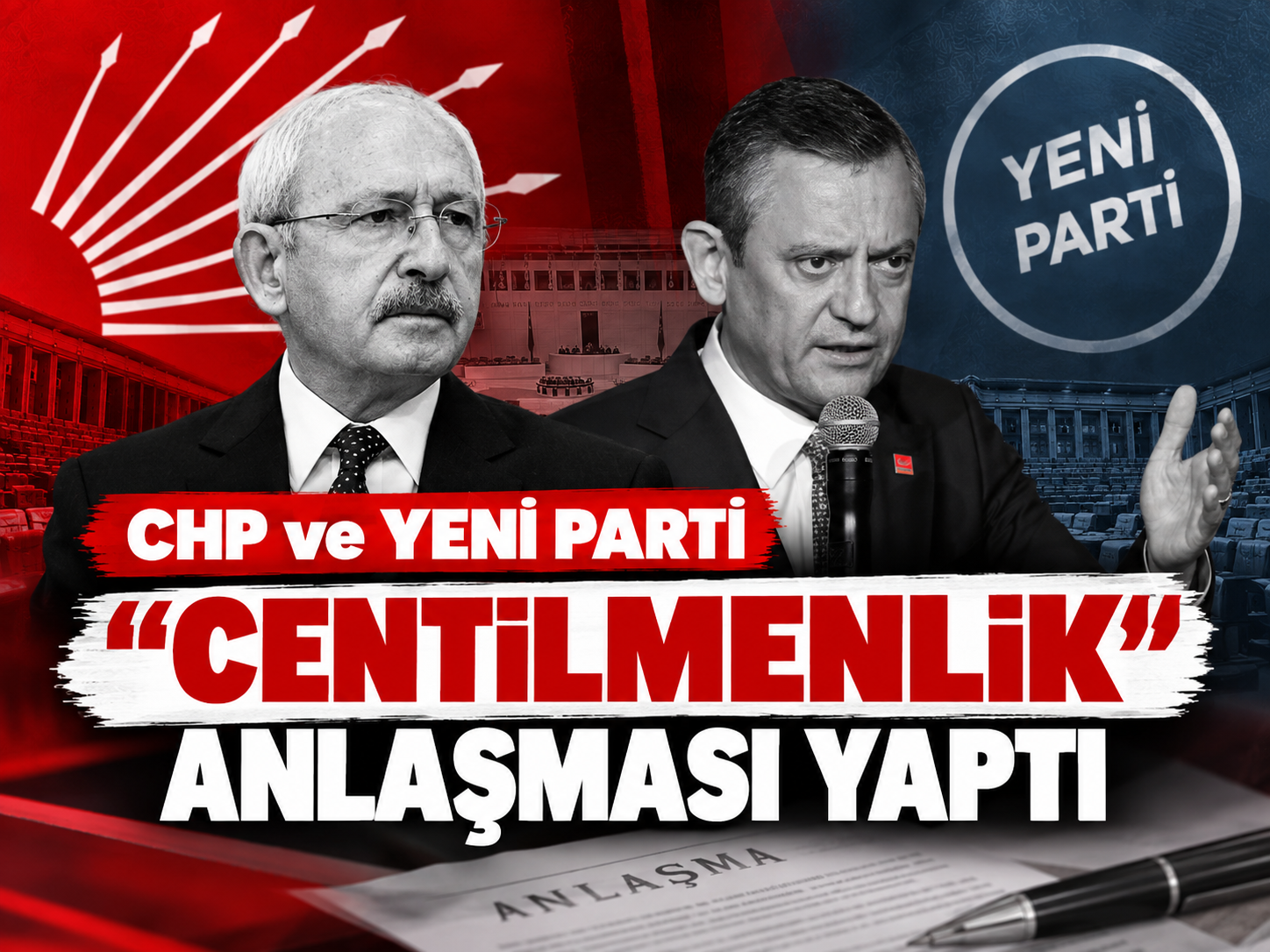 CHP ve Yeni Parti "centilmenlik" anlaşması yaptı