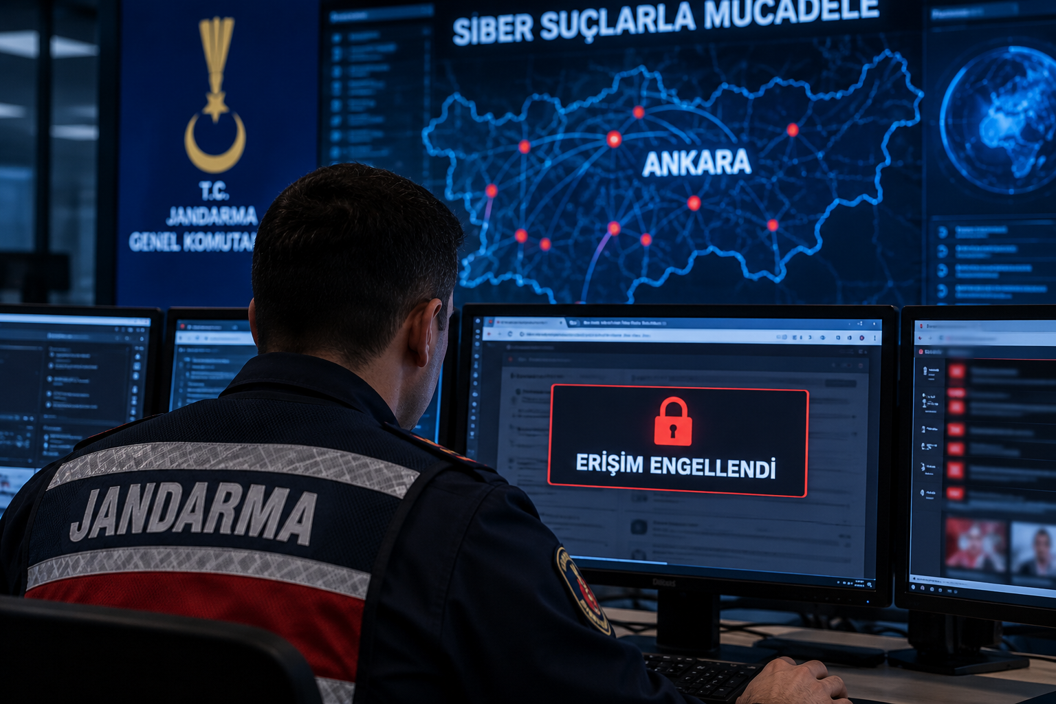 Ankara'da sanal devriye: 417 siteye erişim engellendi