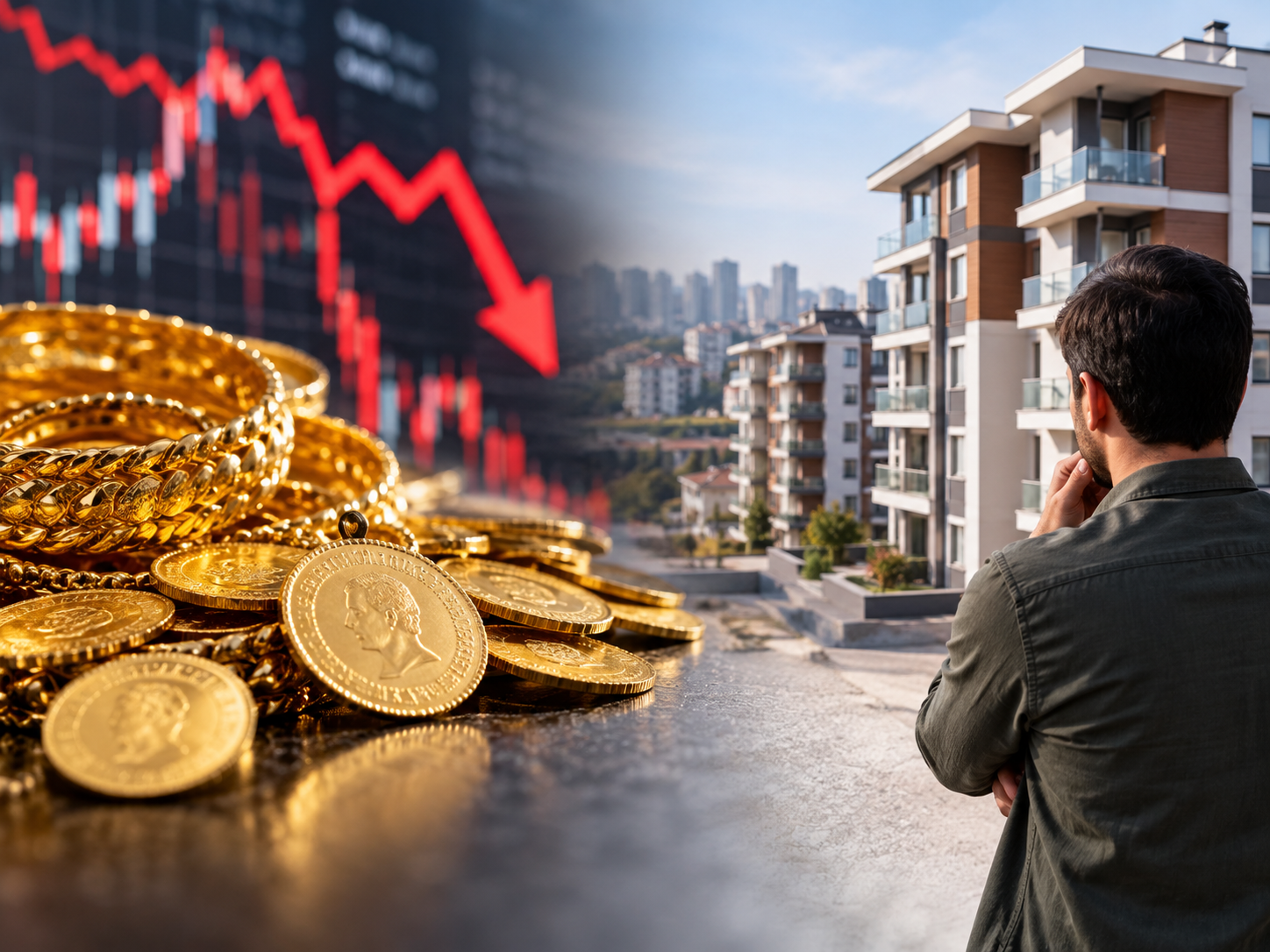 Altın düşüyor, konut alıcısı bekliyor: Piyasada yeni tablo