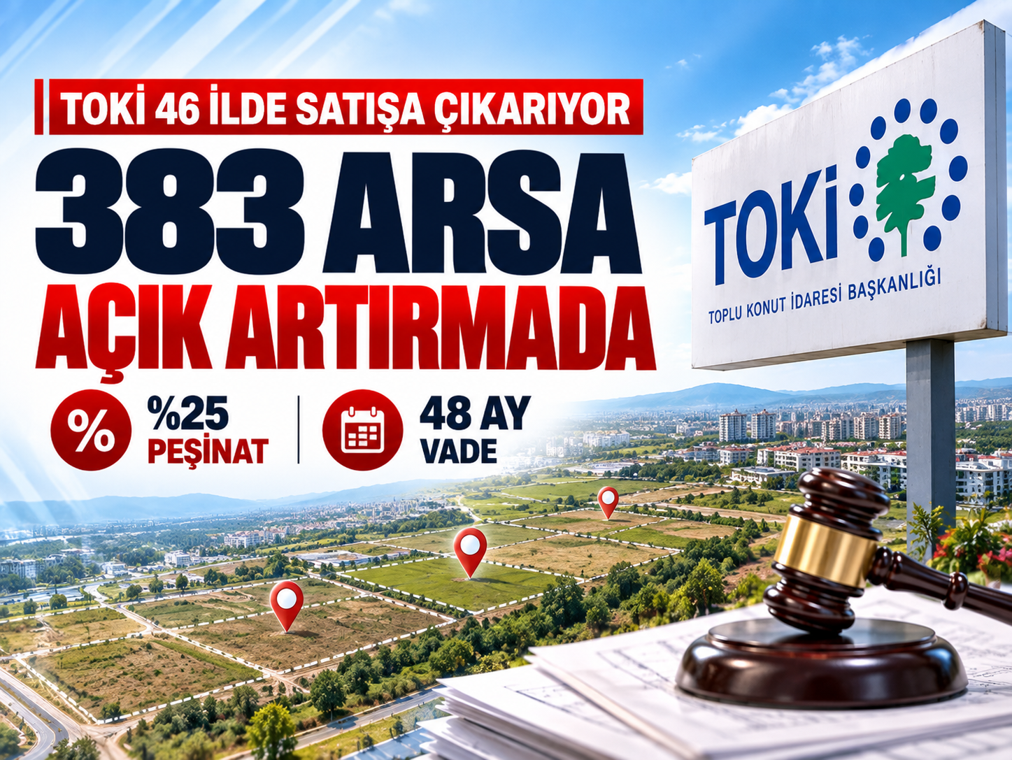 TOKİ’den yeni fırsat! Peşinat ve vade seçeneği sunulacak