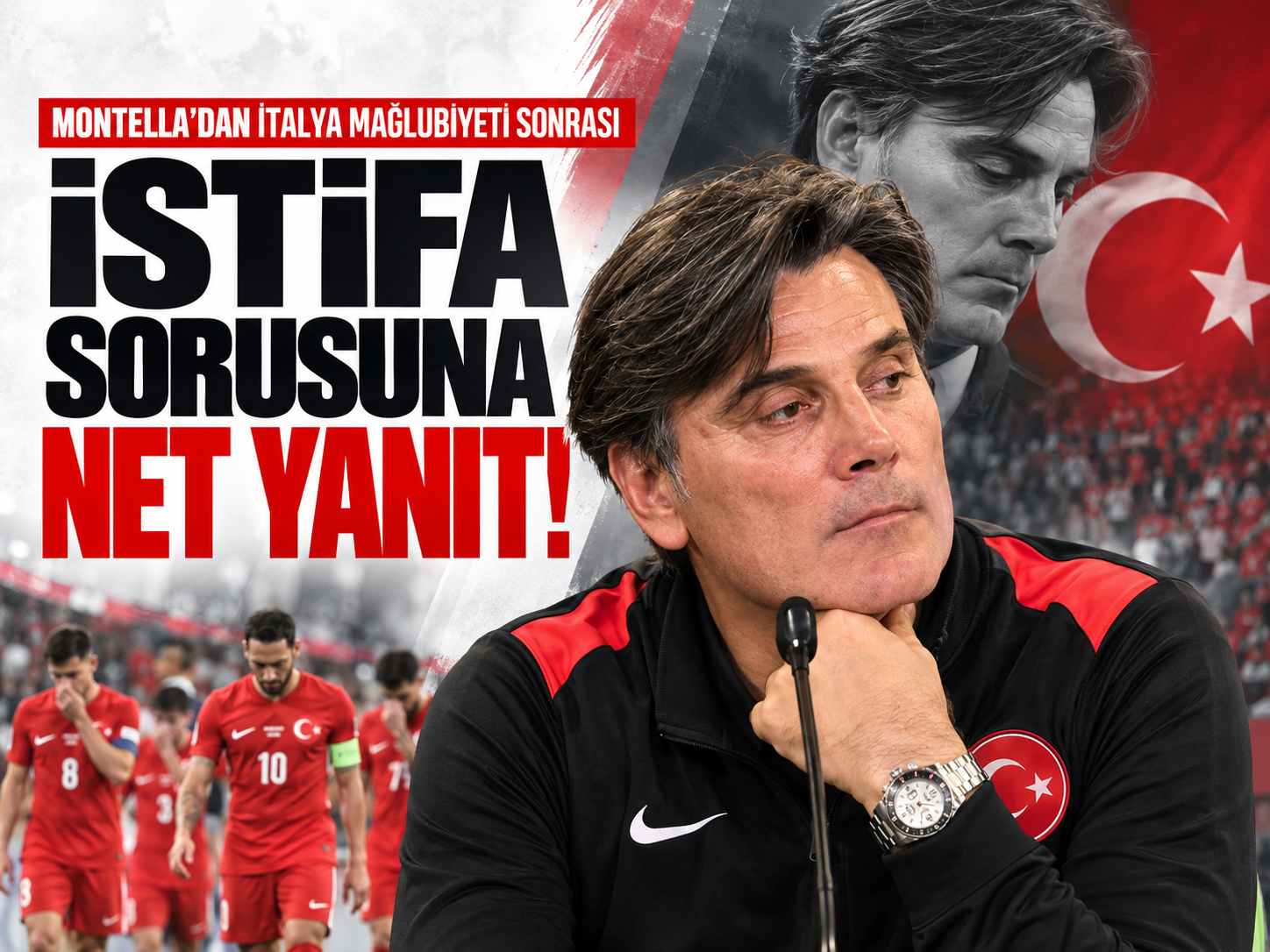Montella sessizliğini bozdu! İstifa edecek mi?