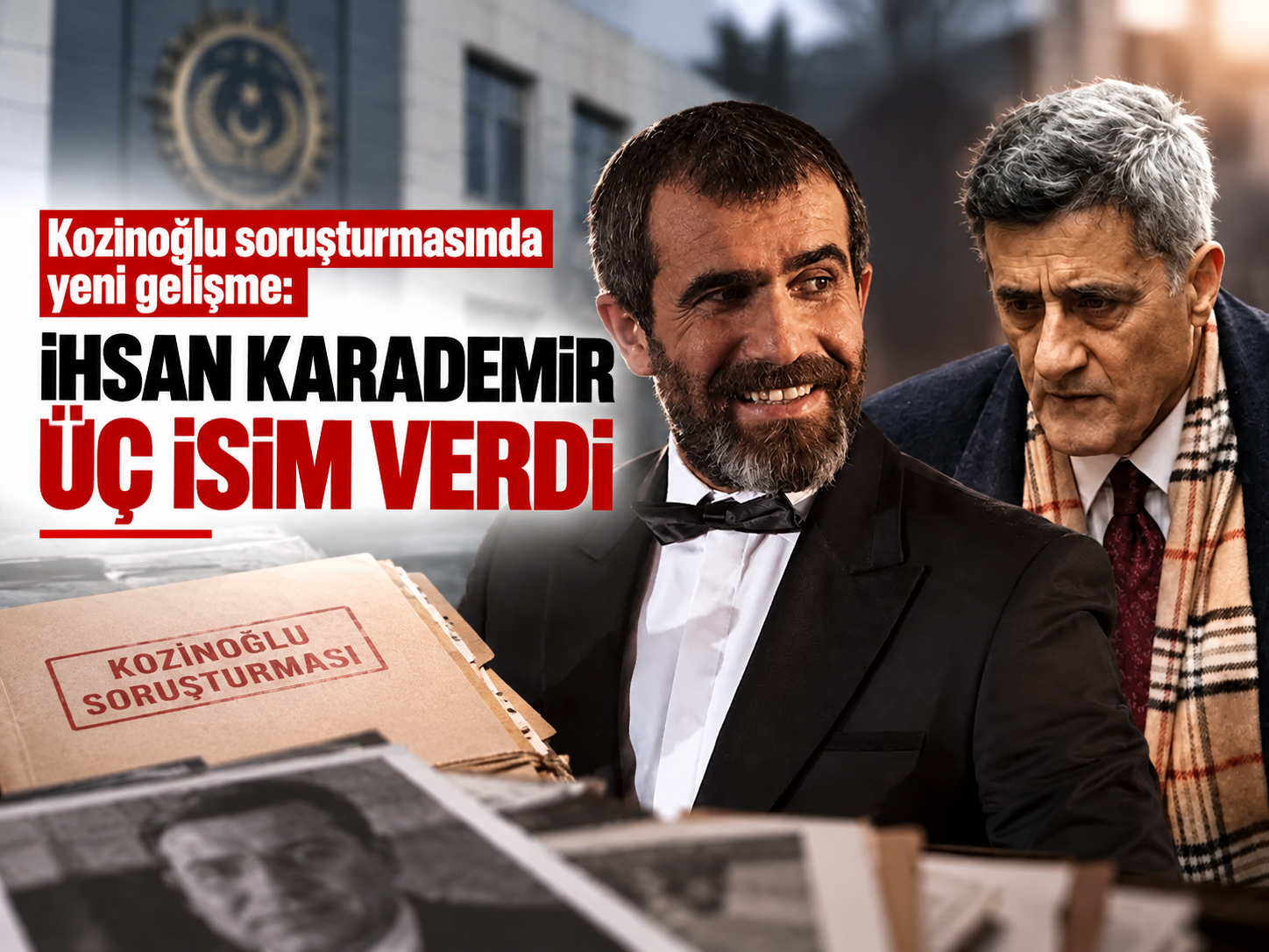 Kozinoğlu soruşturmasında yeni gelişme: İhsan Karademir üç isim verdi