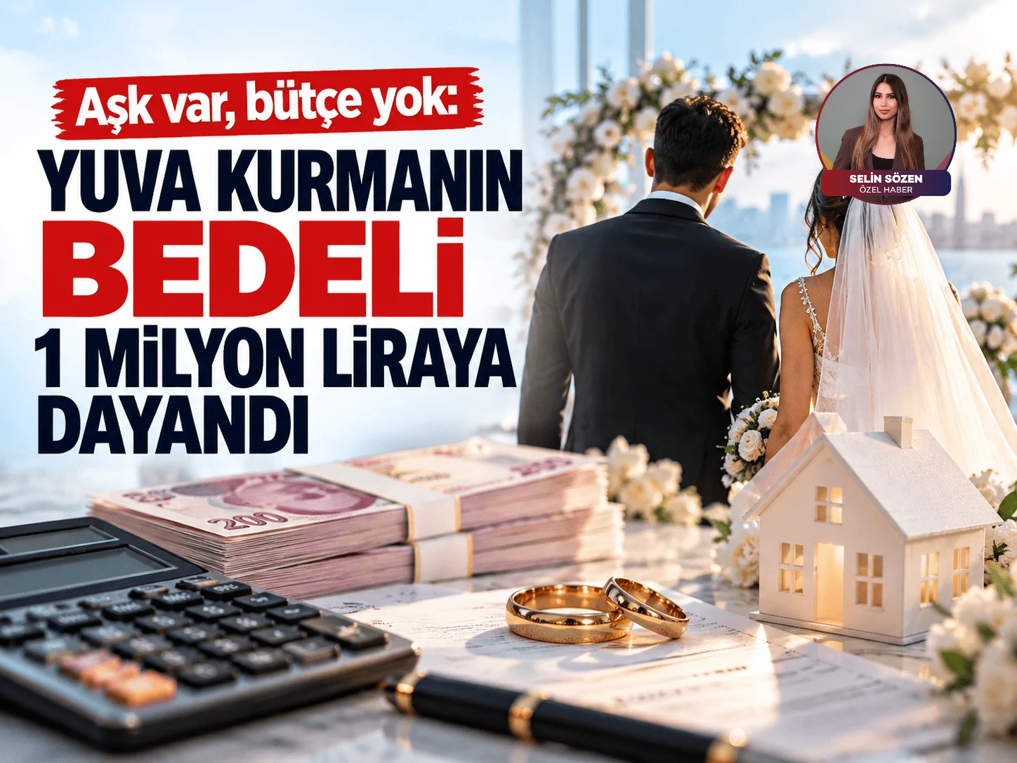 Aşk var, bütçe yok: Yuva kurmanın bedeli 1 milyon liraya dayandı