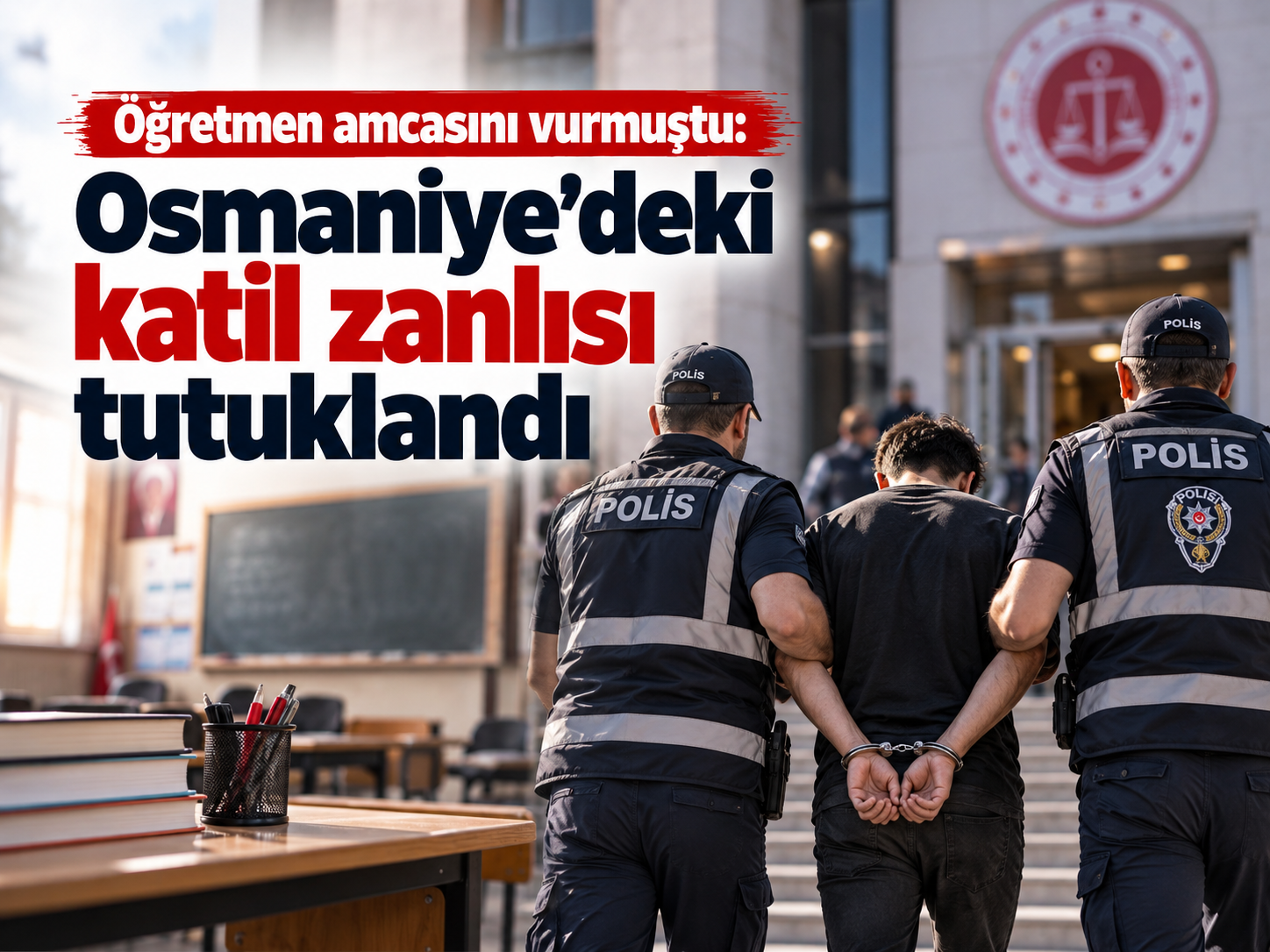 Öğretmen amcasını vurmuştu: Osmaniye'deki katil zanlısı tutuklandı