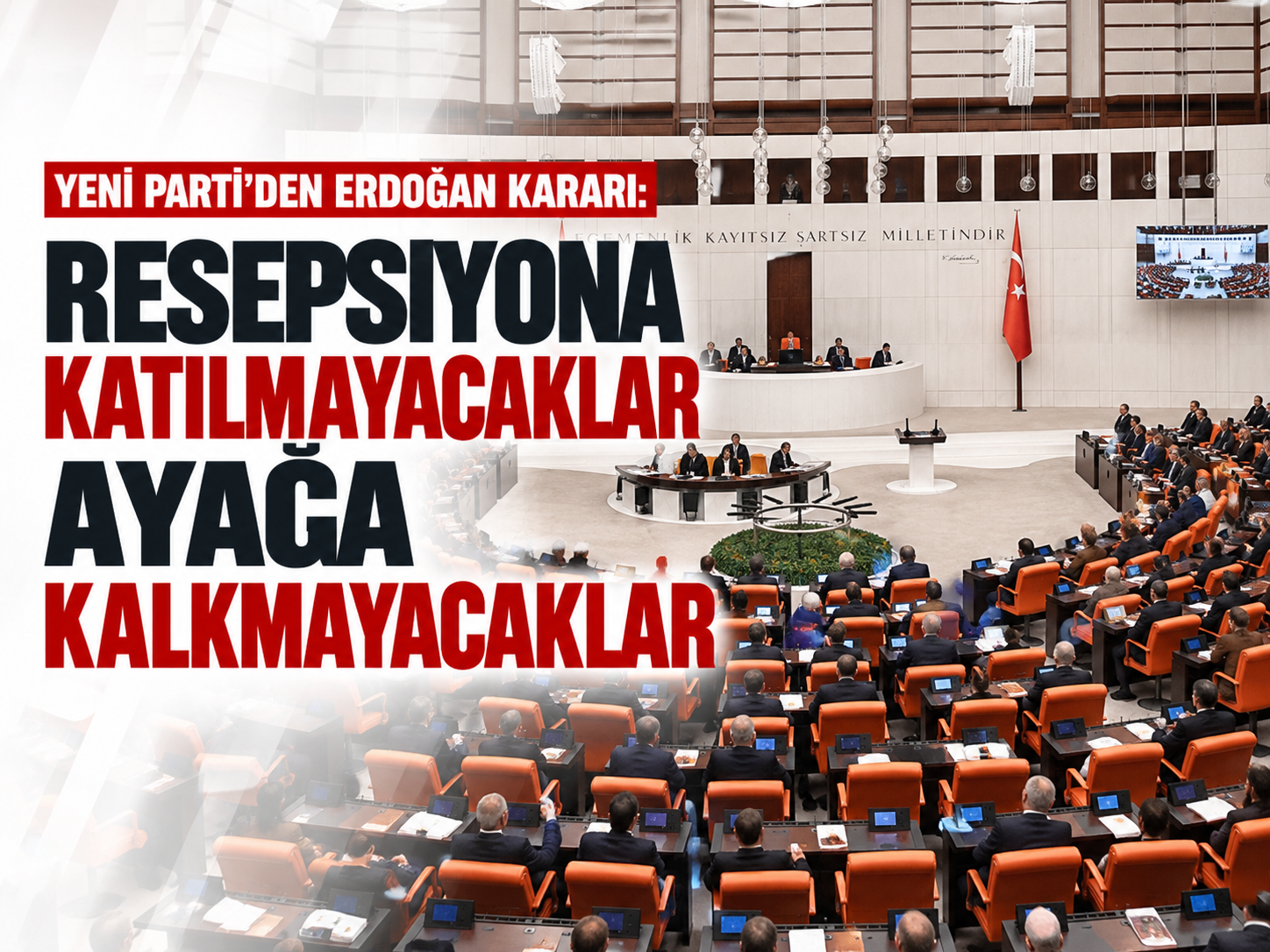 YENİ Parti’nin 1 Ekim tavrı belli oldu