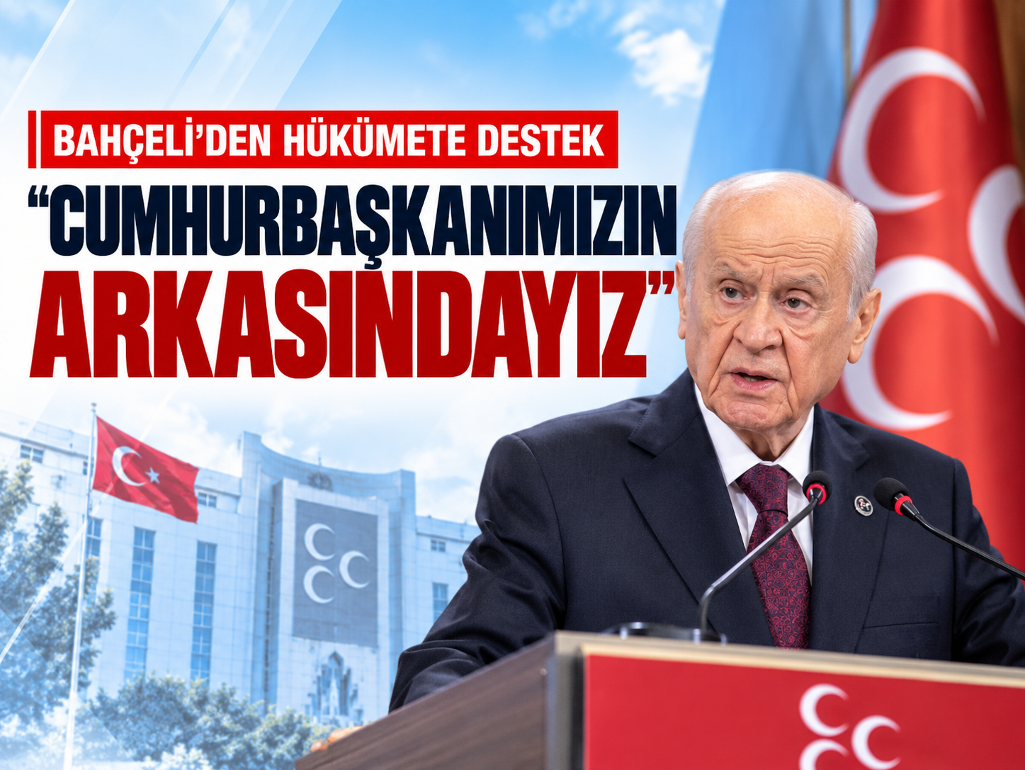 Bahçeli: Hukuksuzluğa tevessül eden hesabını vermelidir