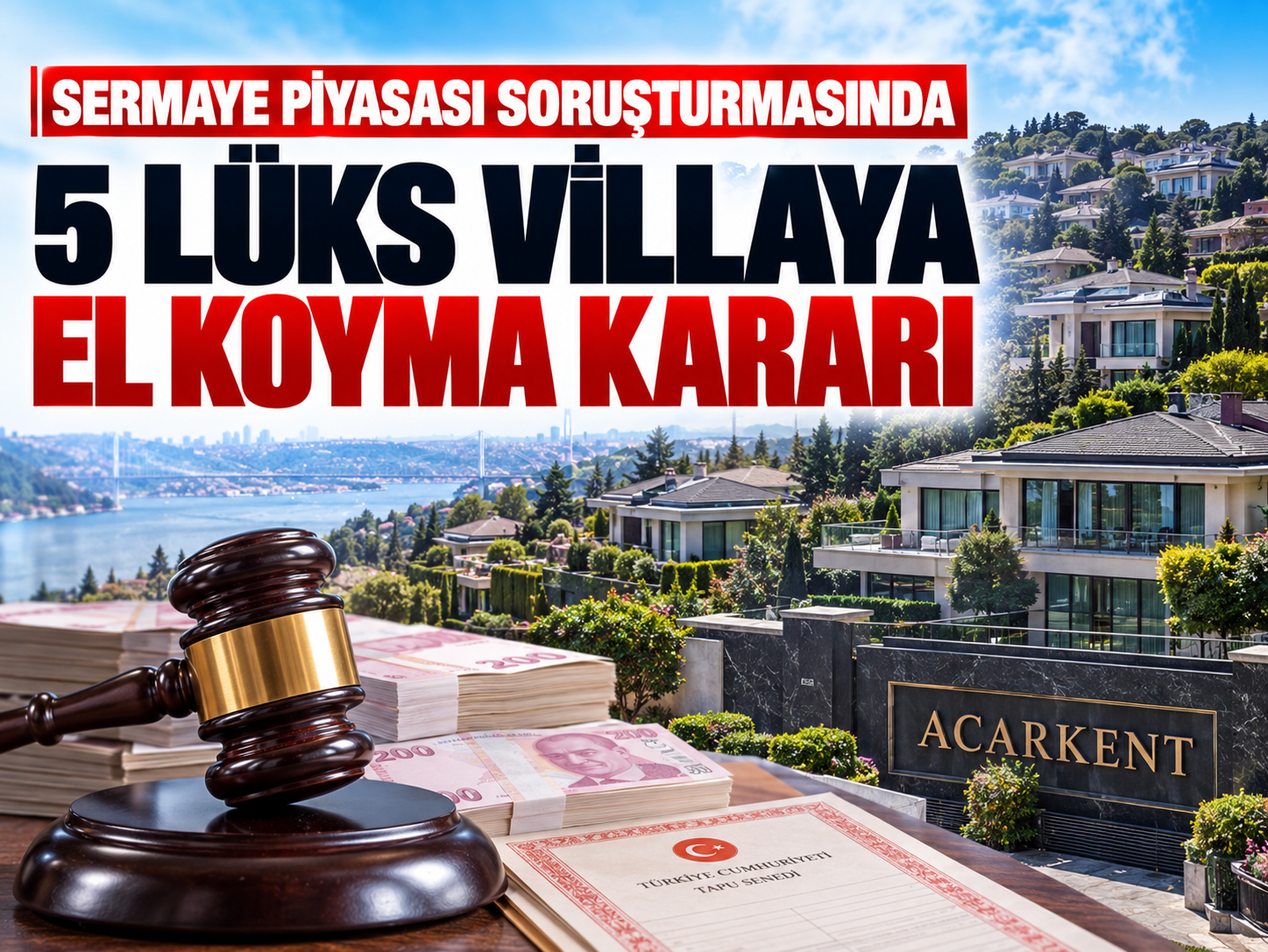 Fon soruşturmasında 1,2 milyar TL’lik hamle! 5 lüks villaya el konuldu