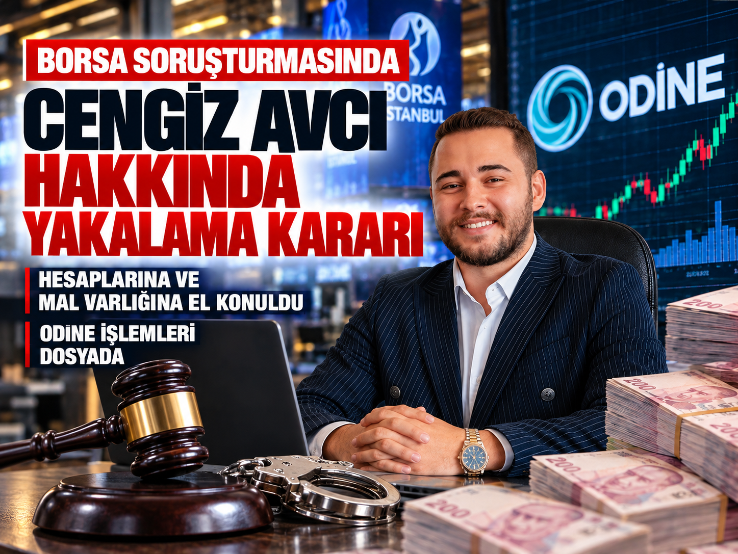 Cengiz Avcı için yakalama kararı! Mal varlığına el konuldu