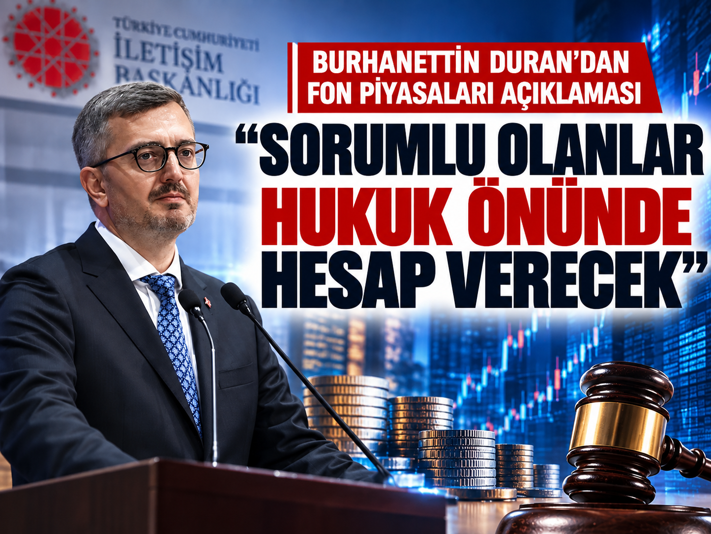 Duran'dan fon soruşturması çıkışı: Konumlarına bakılmaksızın hesap verecekler