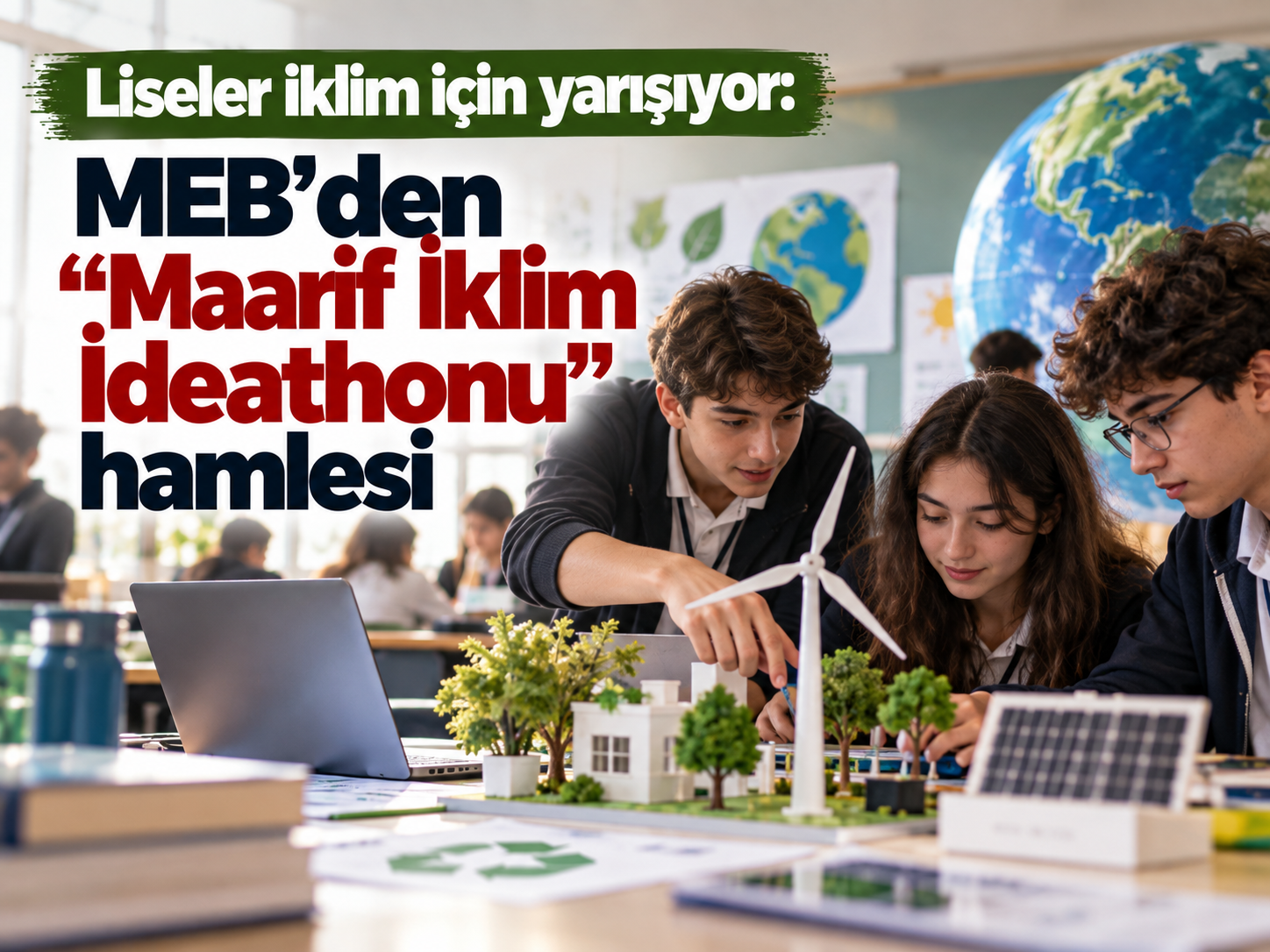 Liseler iklim için yarışıyor: MEB'den "Maarif İklim İdeathonu" hamlesi