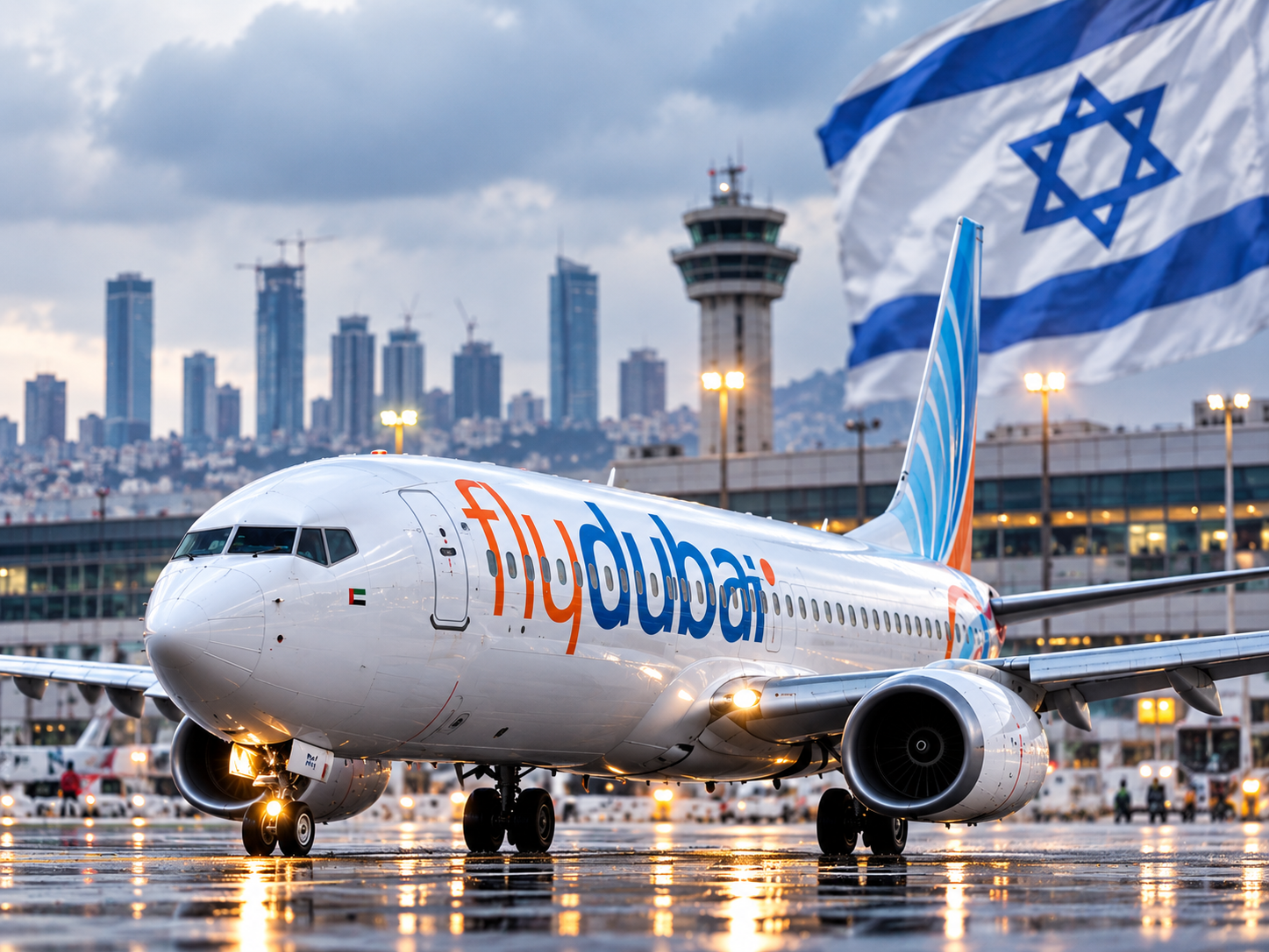 Flydubai uçuşlarında kriz: İsrail'den askıya alma talebi