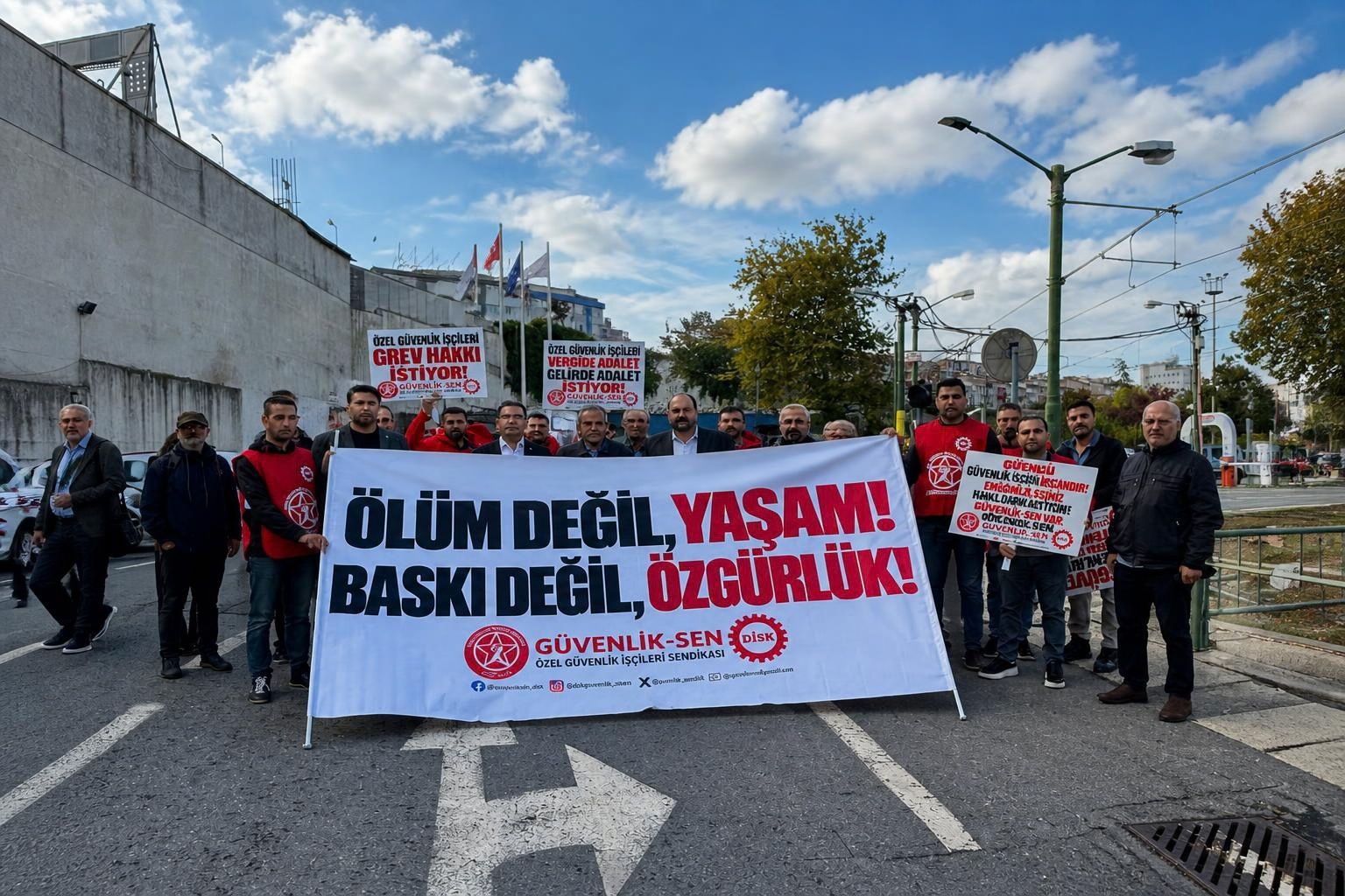 DİSK Güvenlik-Sen: Özel güvenlik işçileri ölmek istemiyor