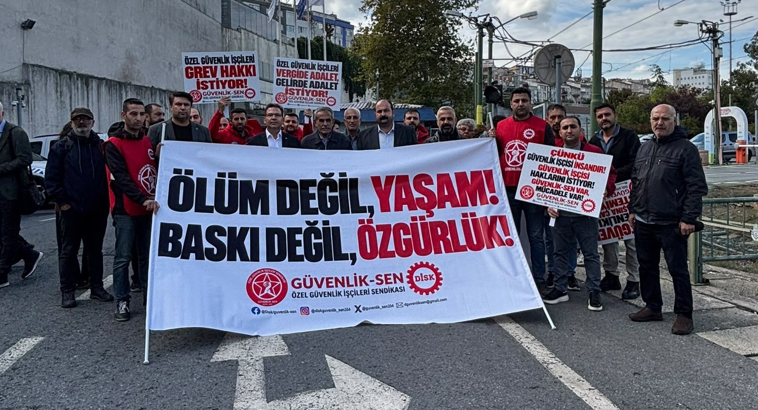 DİSK Güvenlik-Sen: Özel güvenlik işçileri ölmek istemiyor