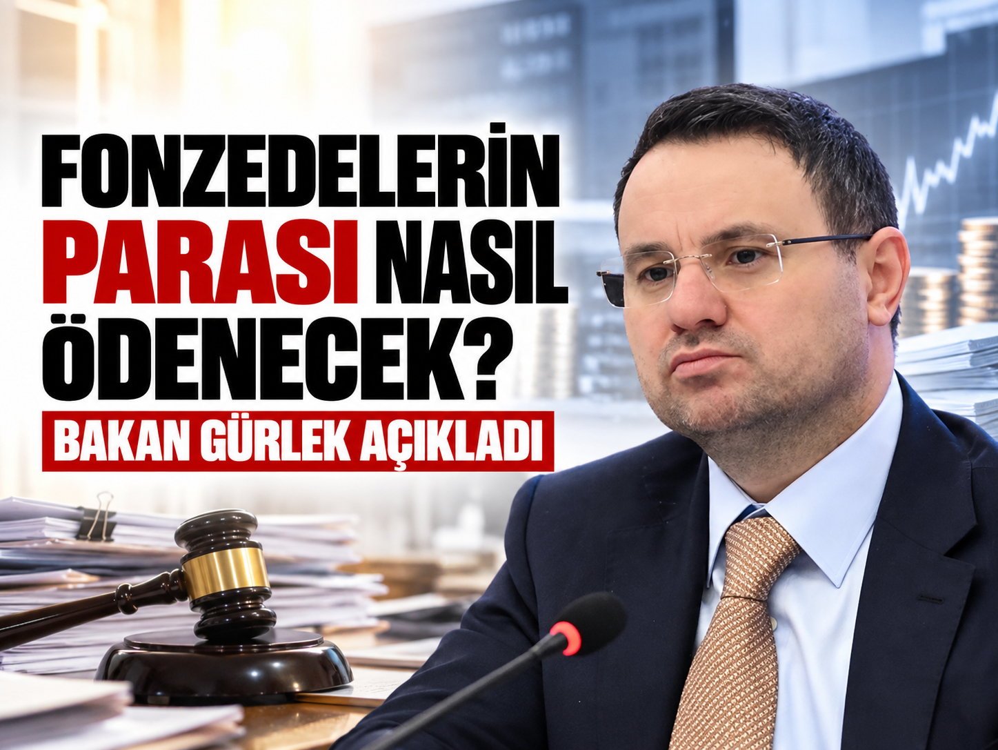 Fonzedelerin parası nasıl ödenecek? Bakan Gürlek açıkladı