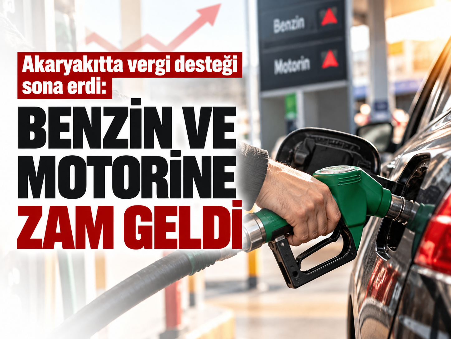 Akaryakıtta vergi desteği sona erdi: Benzin ve motorine zam geldi