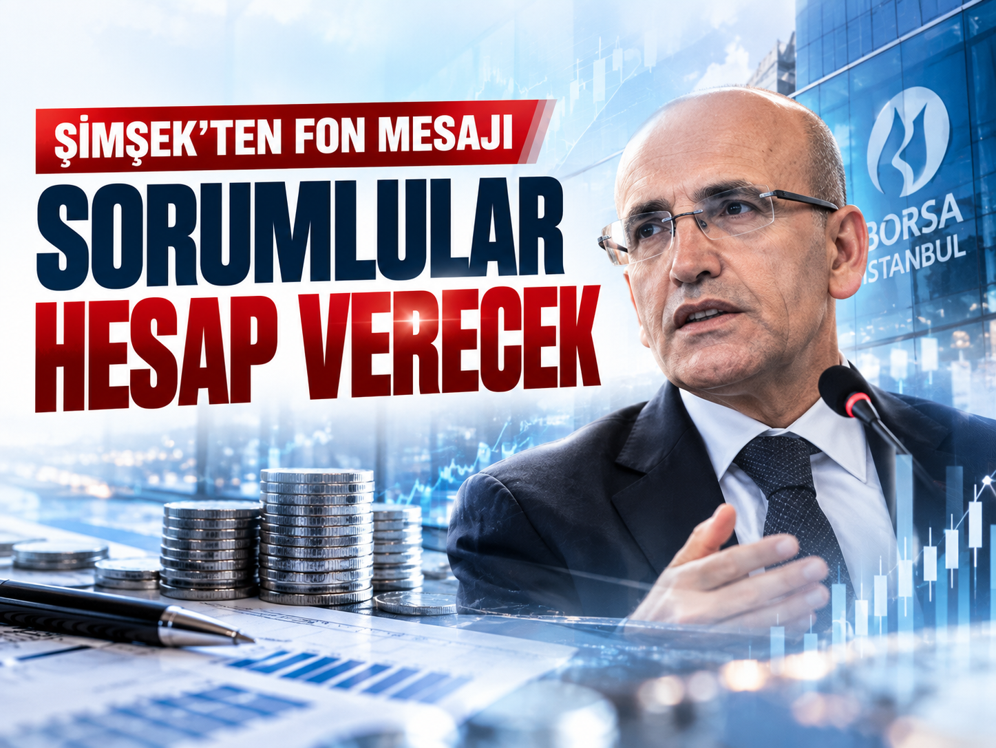 Fon dosyası için Mehmet Şimşek’ten net mesaj