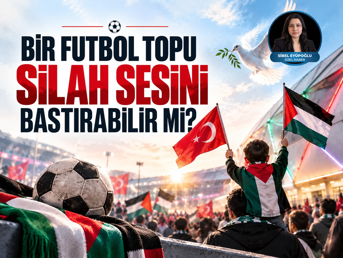 Bir futbol topu silah sesini bastırabilir mi?