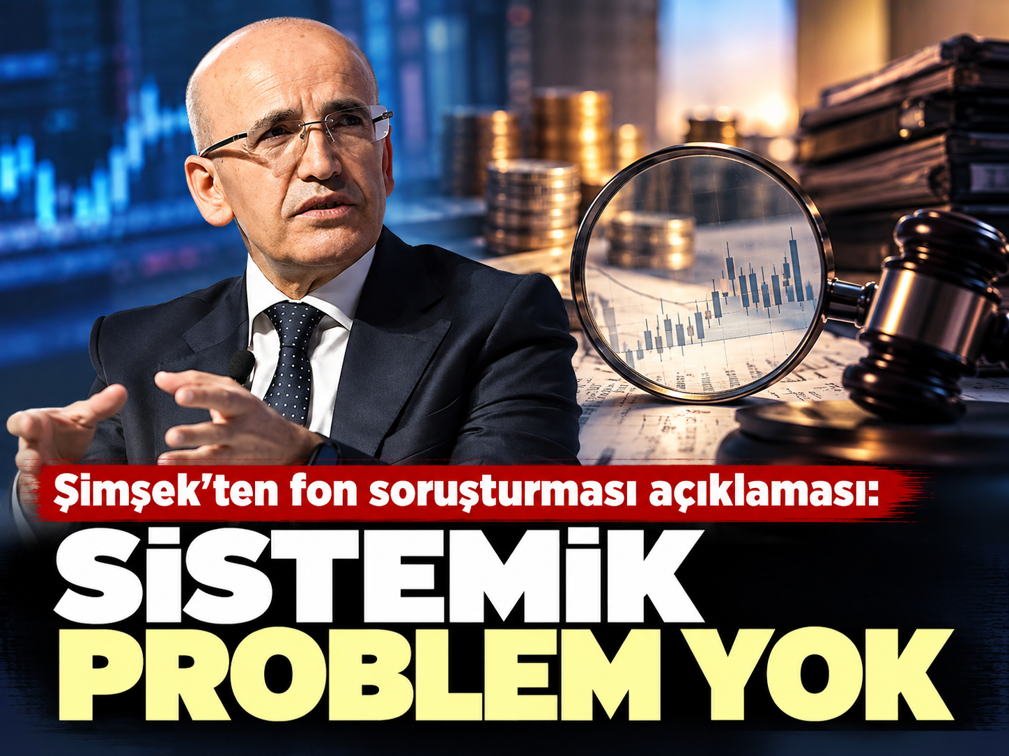 Şimşek'ten fon soruşturması açıklaması: Sistemik problem yok