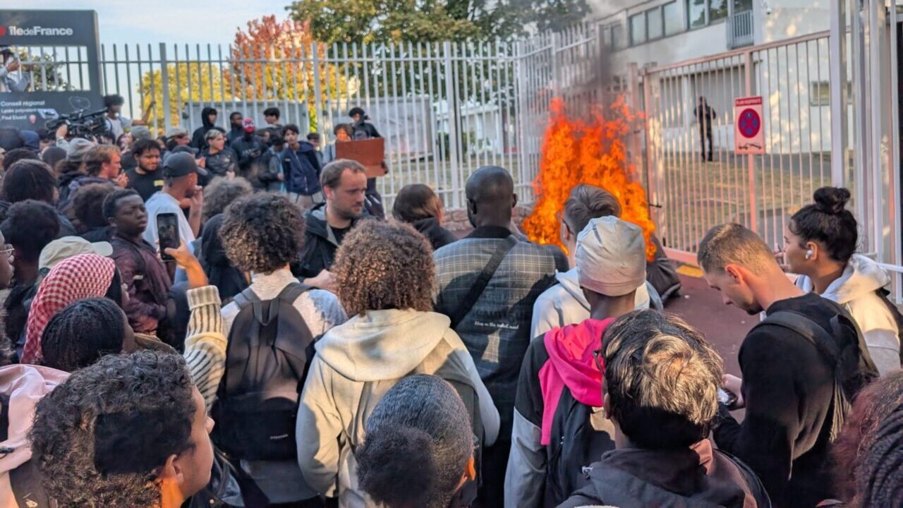Fransa’daki öğrenci protestoları Belçika’ya sıçradı