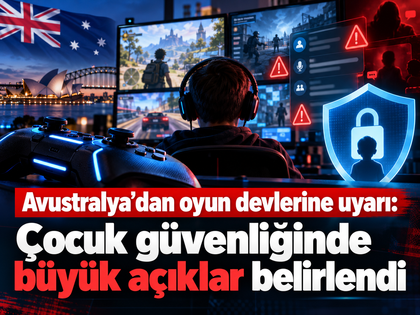 Avustralya'dan oyun devlerine uyarı: Çocuk güvenliğinde büyük açıklar belirlendi