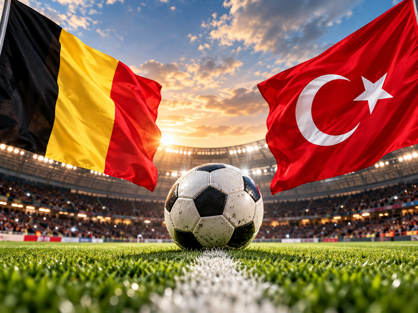 Belçika-Türkiye ilk 11'leri belli oldu