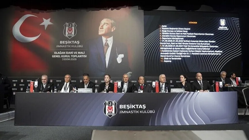 Beşiktaş Genel Kurulu’nda tansiyon yükseldi: Oylama tekrarlandı