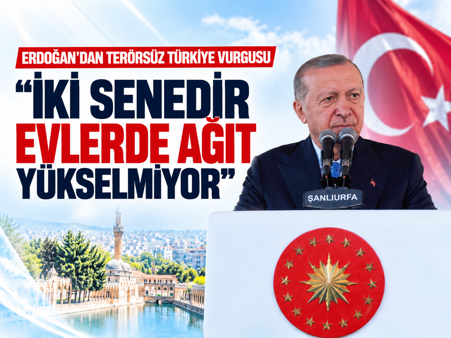 Erdoğan: Terörsüz Türkiye hedefimize kimse engel olamayacak