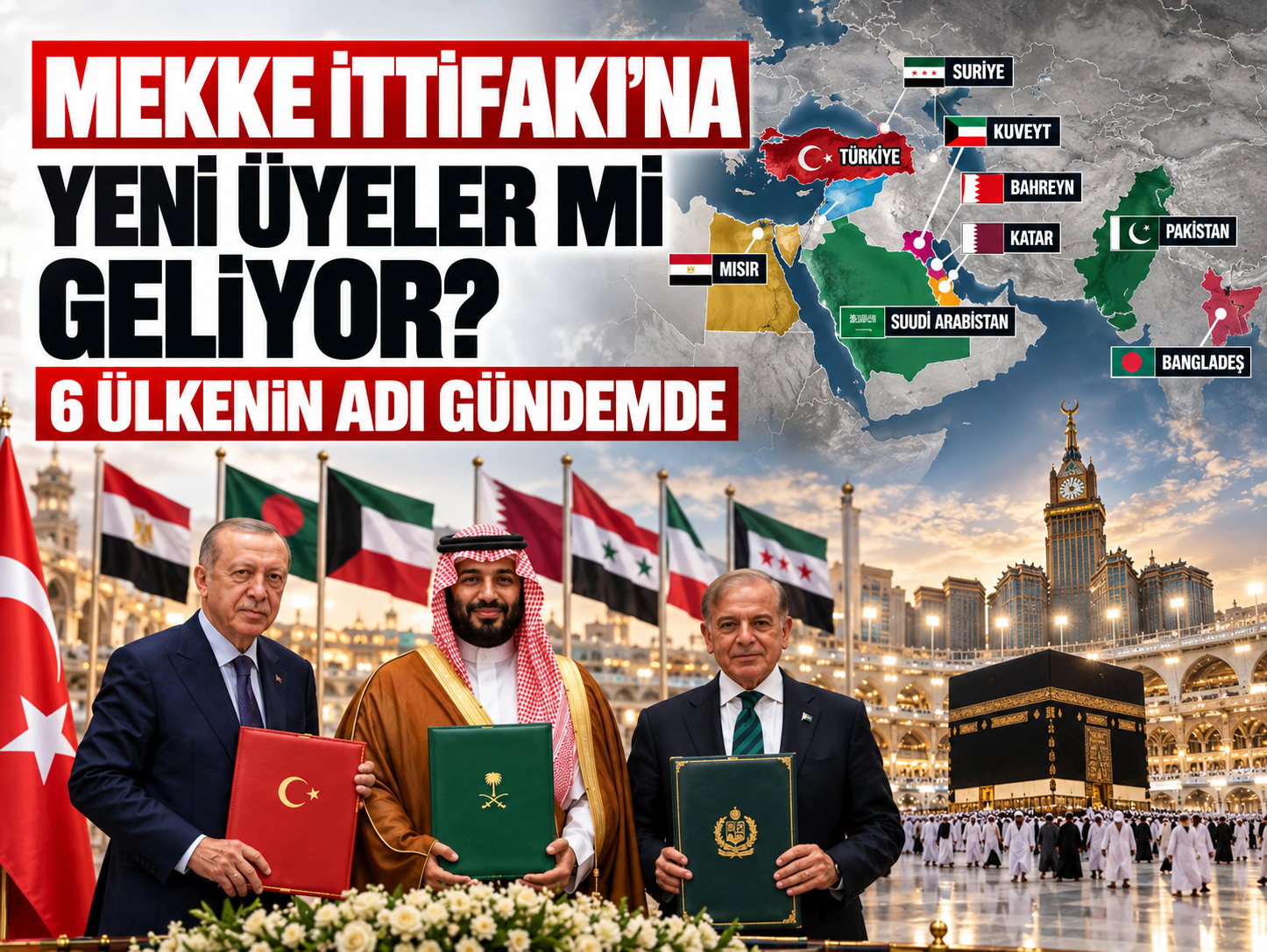 Mekke İttifakı'na yeni üyeler mi geliyor? 6 ülkenin adı gündemde