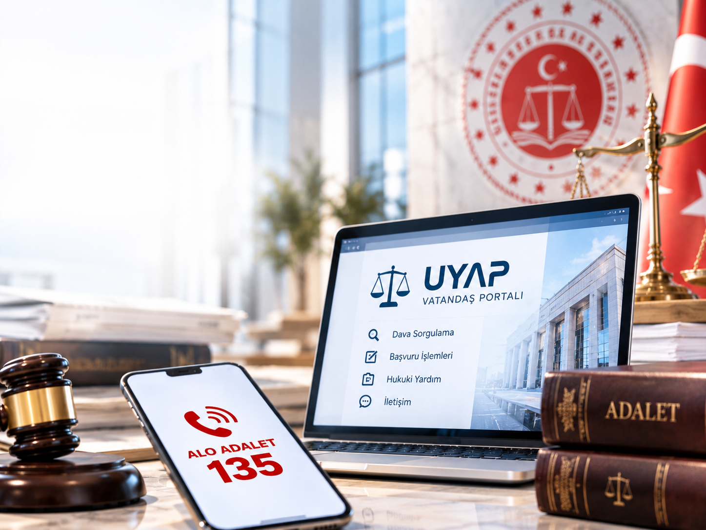 Alo Adalet 135’te yeni dönem: Başvurular UYAP’a taşındı