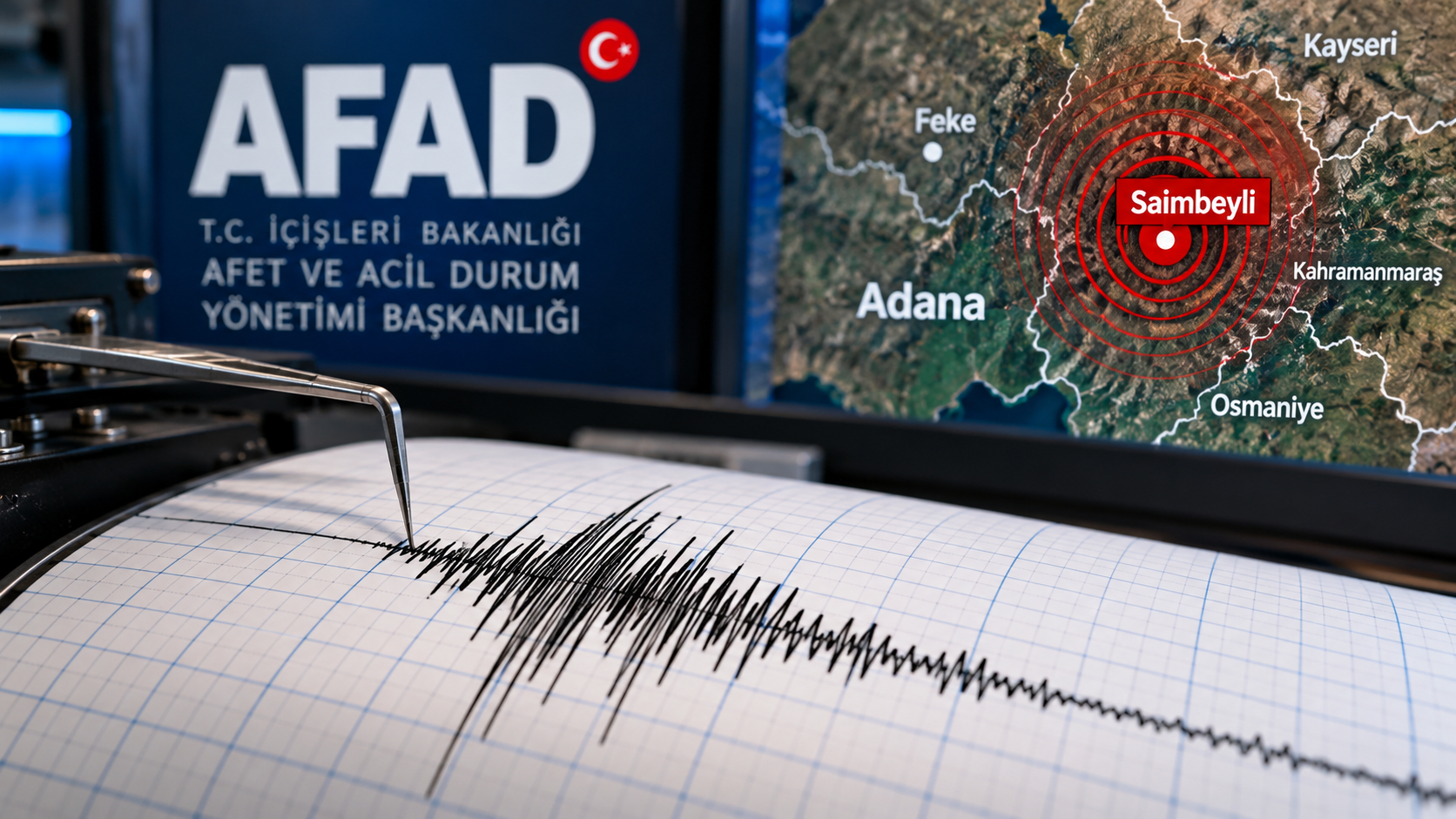 AFAD, Adana Saimbeyli depreminin ön raporunu yayımladı