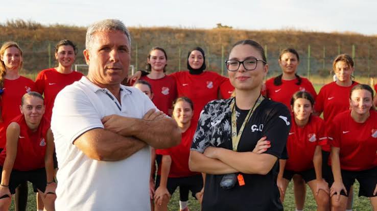 Tekirdağ’da Baba-Kız Kadın Futbolu İçin Aynı Sahada