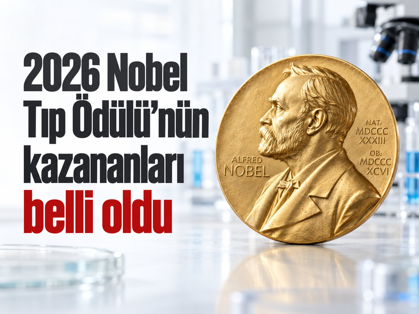 2026 Nobel Tıp Ödülü’nün kazananları belli oldu