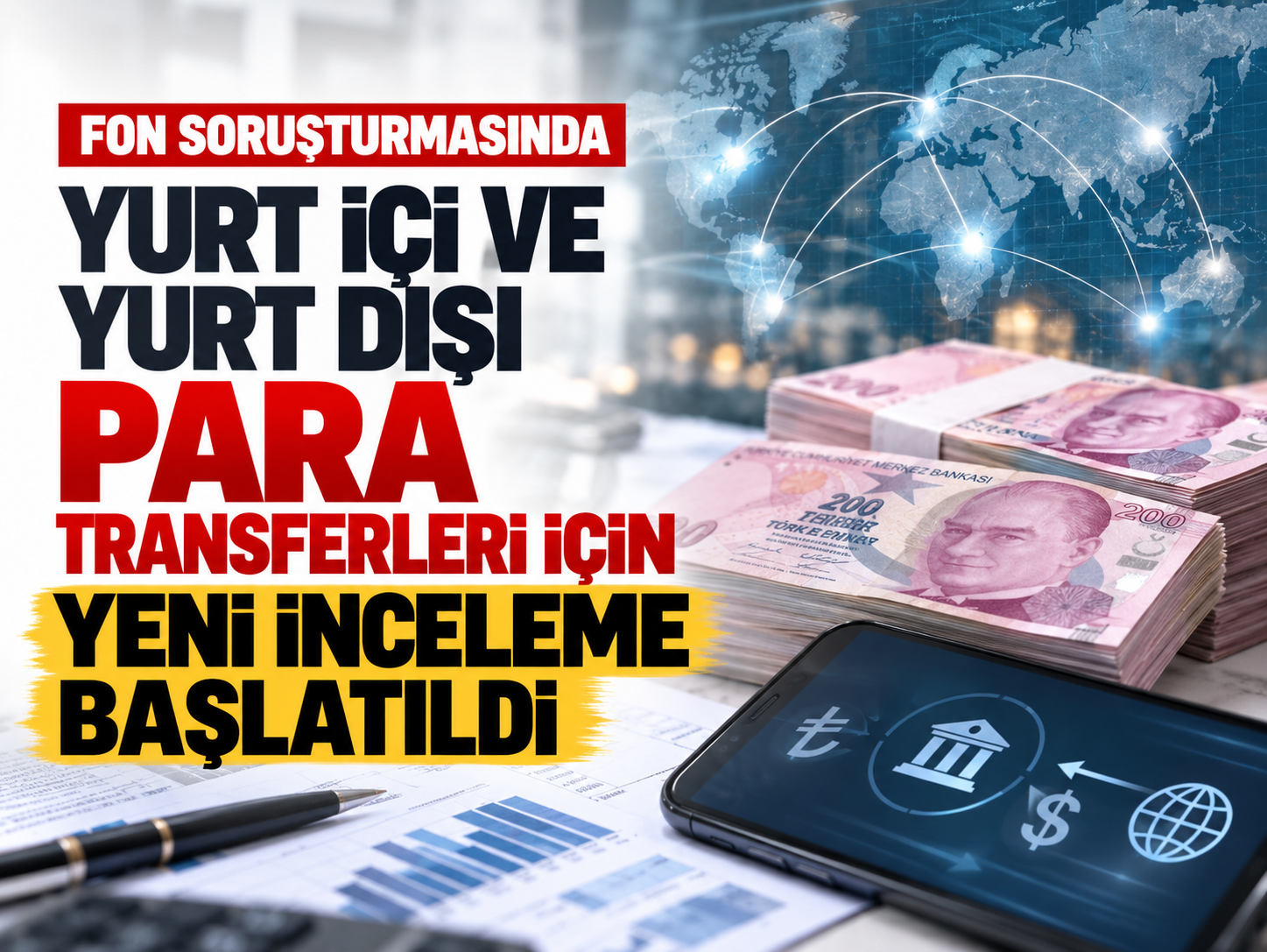 Fon soruşturması genişliyor: Üç ismin hesapları mercek altında
