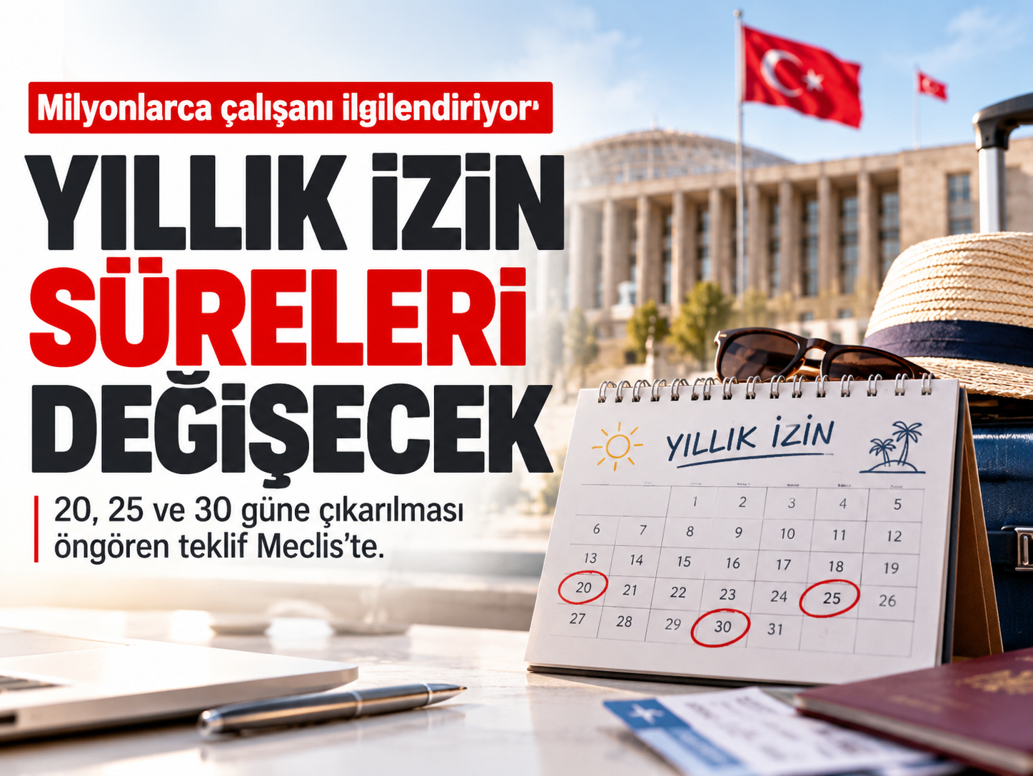 Özel sektörde yıllık izin için yeni teklif: Süreler uzayacak mı?