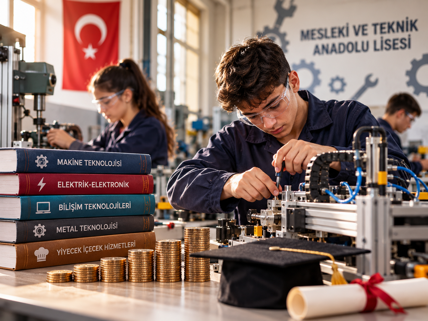 Meslek liselerinde öğrenci başına destek tutarları açıklandı