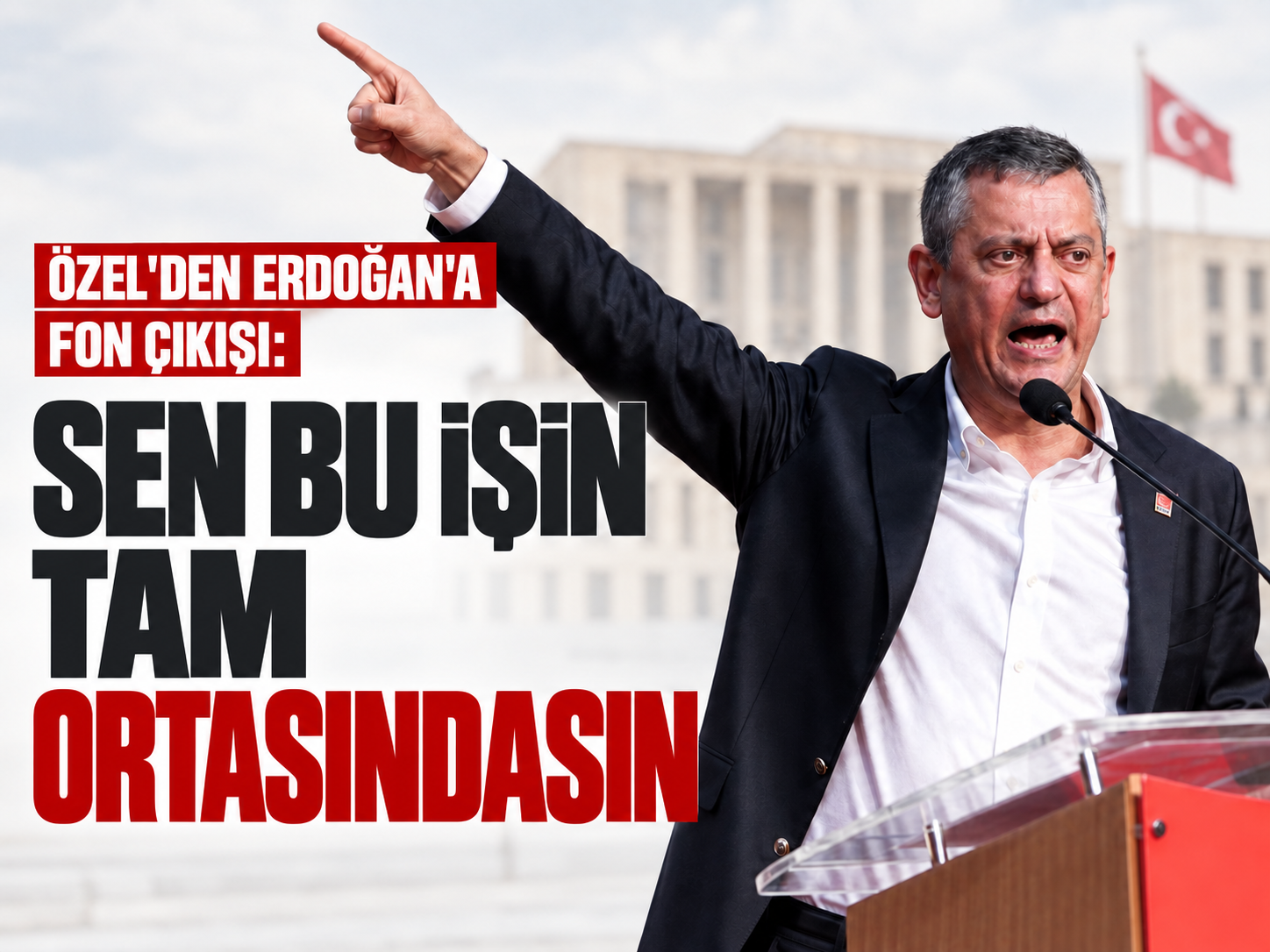 Özgür Özel’den TERA fonuyla ilgili çarpıcı sözler: Kabinedeki bir bakanın da parası var
