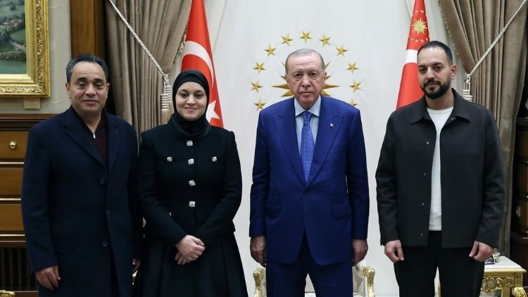 Cumhurbaşkanı Erdoğan'dan Hind Rajab'ın ailesine kabul