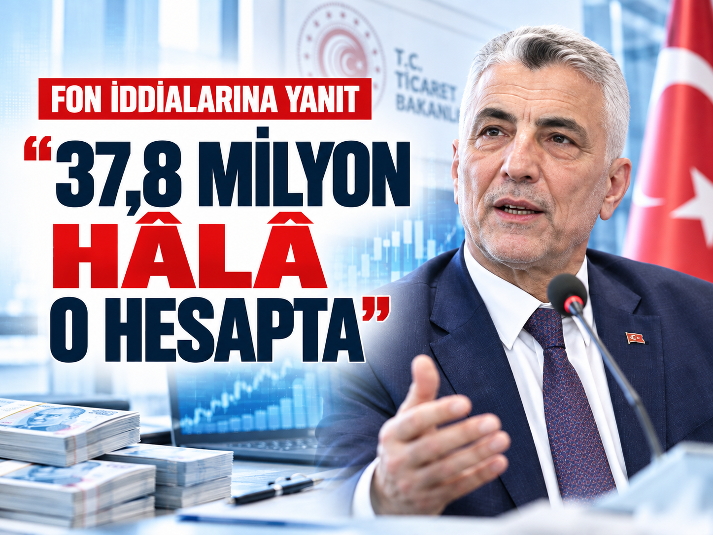 Ticaret Bakanı Bolat'tan fon iddialarına sert yanıt: Koskoca bir yalan