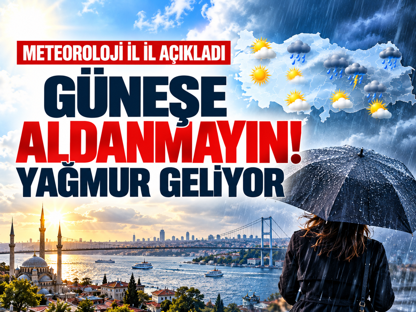 Türkiye'de bugün hava nasıl? İşte 8 Ekim hava durumu