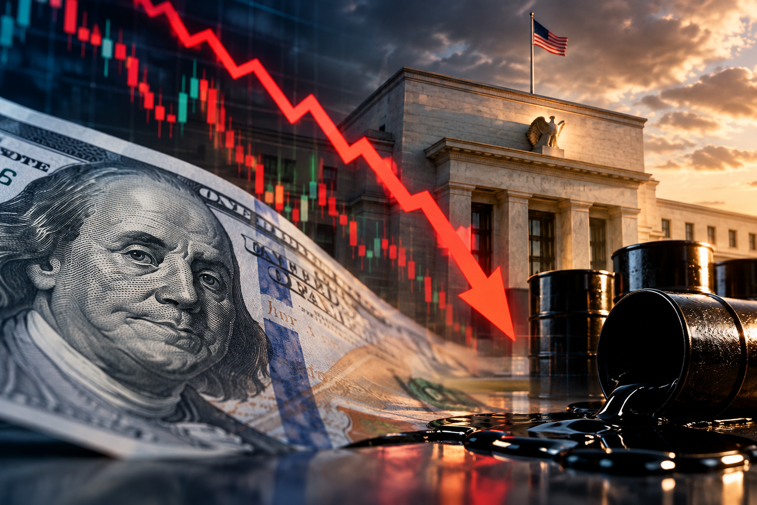 Dolar endeksi 102 seviyesine geriledi: Gözler Fed'in faiz kararında