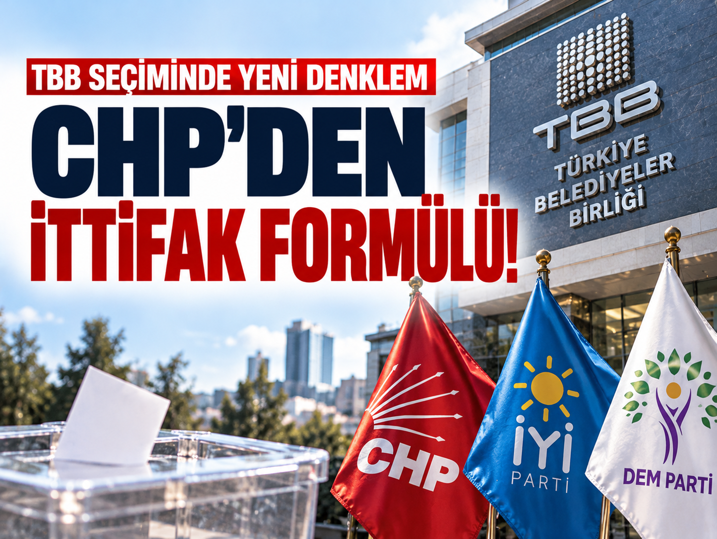 CHP'den YENİ Parti ve DEM Parti'ye sürpriz çağrı!