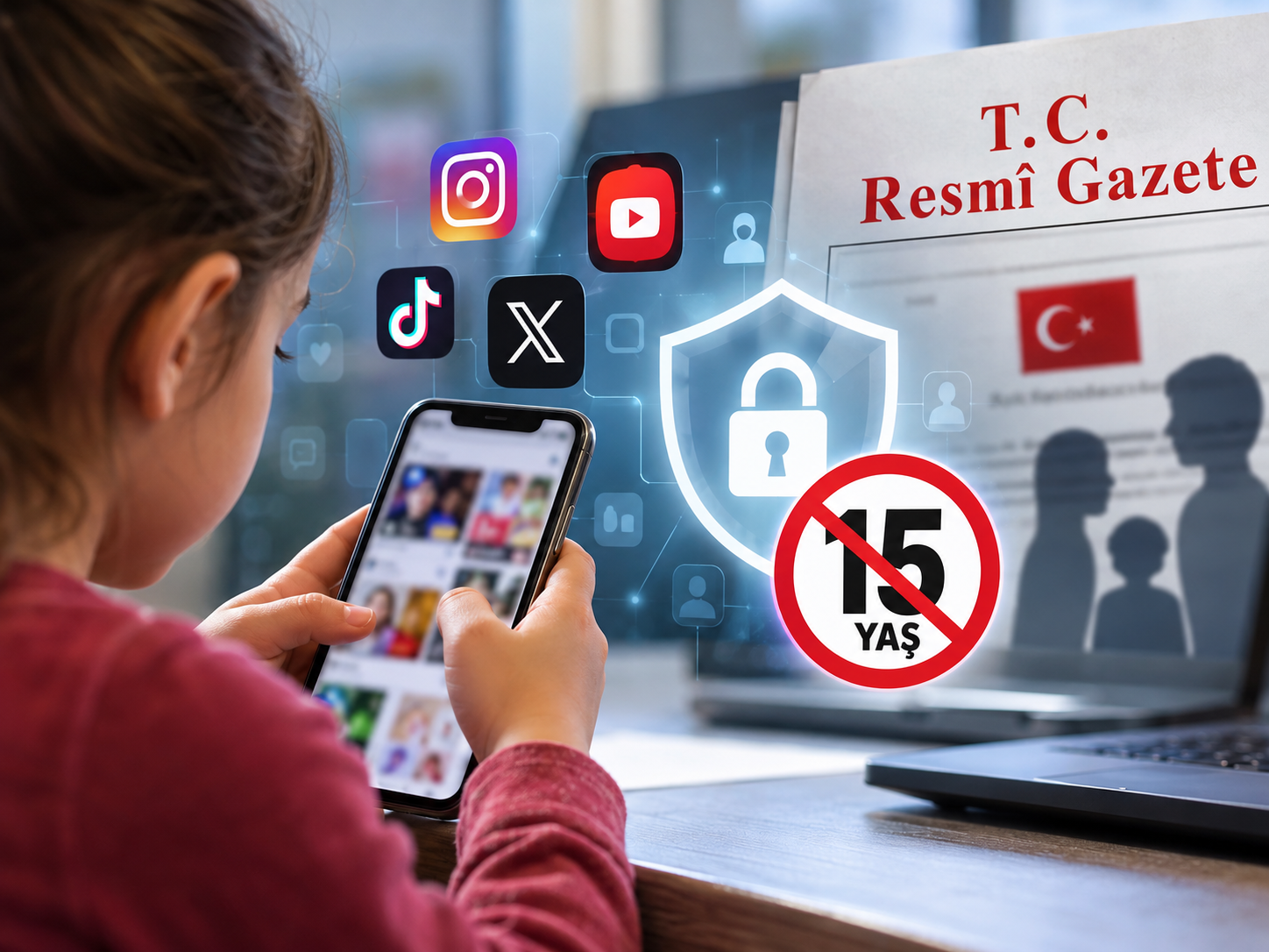 Sosyal medyada çocuklar için yeni dönem: Yaş doğrulama şartı geliyor